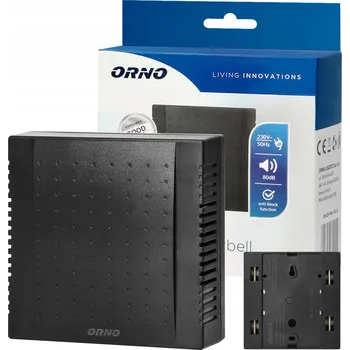 Domovní zvonek Drátový zvonek Orno 0 m 80 dB