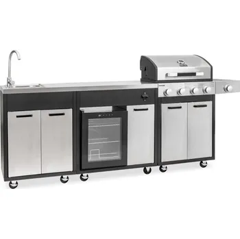 Exterio zahradní kuchyně s plynovým grilem Plus