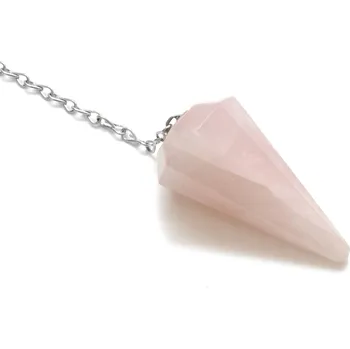 Přívěsek Kyvadla z polodrahokamů Salvator - Růženín