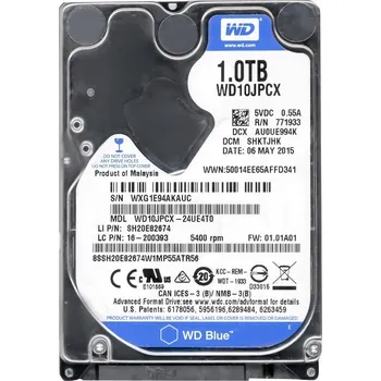 Interní pevný disk Pevný disk Western Digital WD BLUE WD10JPCX 1TB SATA III 2,5"