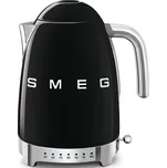 Smeg, Rychlovarná konvice s regulací teploty 50's Style černá - Formadore