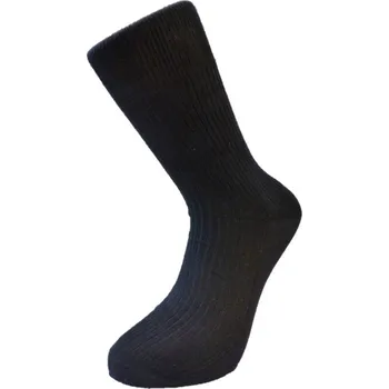 Pánské ponožky Zdravotní ponožky s volným lemem Miketa černá vel. 43