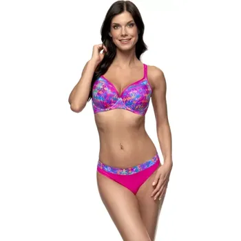 Dámská móda Amy K13/04 - plavkové kalhotky Fantasy, M, tmavě růžová