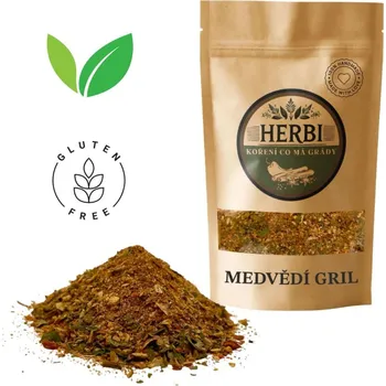 Koření Herbi Medvědí gril, 100 g – aromatická bylinková směs na maso i zeleninu