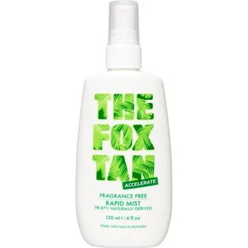 Samoopalovací přípravek THE FOX TAN - Rychlá opalovací mlha bez vůně Samoopalovací krémy 120 ml dámské
