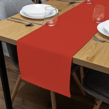 ubrus Dekorační běhoun na stůl Rongo RG-088 Cihlově červený 20x140 cm