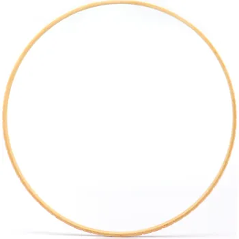 Lapač snů Pro Háčkování Dřevěný kruh - lapač snů se zářezy 29 cm