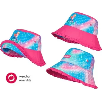 Dívčí plavky Klobouk 2v1 Playshoes s UV ochranou mořská víla