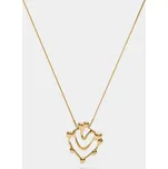 NÁHRDELNÍK BONSHELL, pozlacení 18k zlatem - 40+5 cm