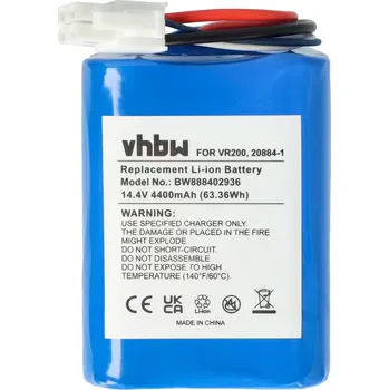 VHBW Baterie pro Vorwerk Kobold VR200, 4400 mAh