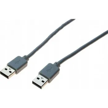 Datový kabel Kabel USB 2.0 Typ A / A Šedý 2M