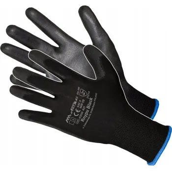 Pracovní rukavice Rukavice ART.MAS Pracovní ochranné rukavice Art-Mas RnyPu BLACK velikost 7 - S 12 párů