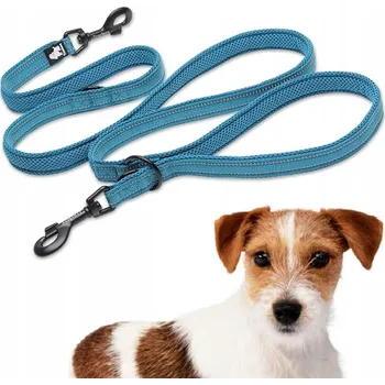 Vodítko pro psa VODÍTKO PRO PSA PŘEPÍNACÍ REFLEXNÍ TRUELOVE ACTIVE PRO 200 CM MODRÁ S