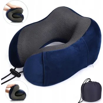 Polštář POLŠTÁŘ polštář Croisel z paměťové pěny na krk DO LETADLA
