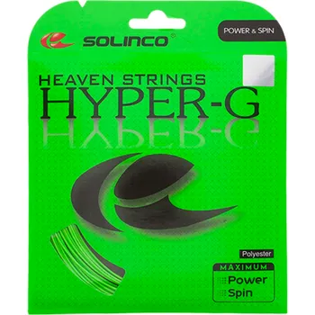 Raketový sport Tenisový výplet Solinco Hyper-g (12 m) zelená 1.10MM
