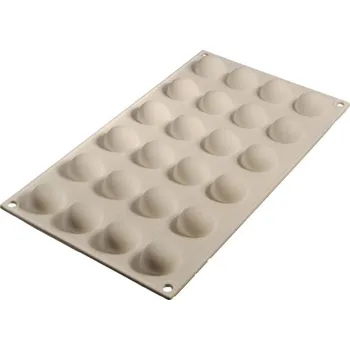 Forma na pečení Cesil Silikonová forma na pečení/na mražené dezerty Polokoule 3 cm (na 24 ks) 1,5 cm