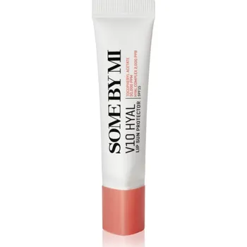 Sluneční brýle Some By Mi V10 Hyal Lip Protector ochranný balzám na rty SPF 15 odstín Rosy 7 ml