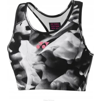 Podprsenka Tenisová podprsenka Yonex Sports Bra Club Team černo-bílá vel. XS