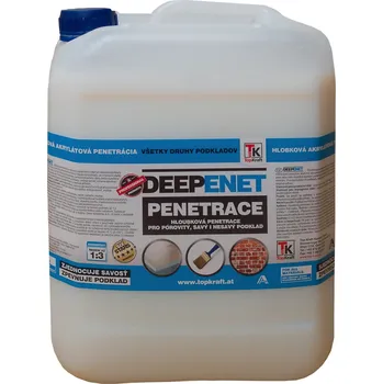 Penetrace Hloubková akrylátová penetrace DEEPENET Objem: 5 l