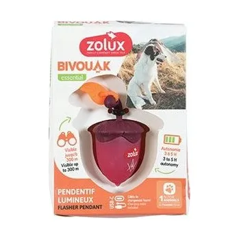 Obojek pro psa Svítící obojek pro psa Zolux, univerzální velikost