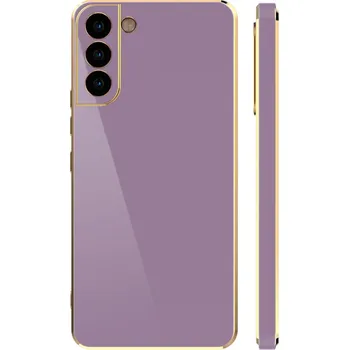 Pouzdro na mobilní telefon Zadní Kryt MBM pro Samsung Galaxy S22 5G fialový