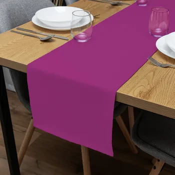 ubrus Dekorační běhoun na stůl Rongo RG-092 Purpurový 20x120 cm