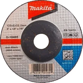 Řezný kotouč Brusný kotouč Makita na kov 125 x 22,2 mm
