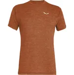 Salewa Puez Melange Dry S/S Tee M bombay brown melange - XL