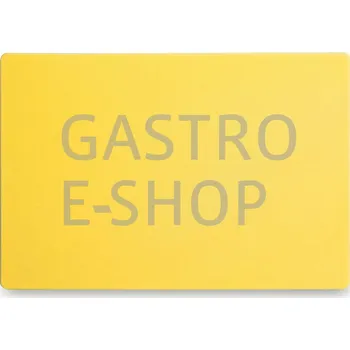 Kuchyňské prkénko DALI GROUP CO.,Ltd PE deska pracovní 450x300x13 - žlutá