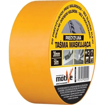 Lepicí páska Maskovací páska Motive žlutá 48 mm x 50 m do interiéru