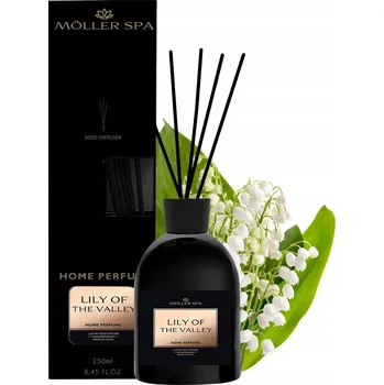 Osvěžovač vzduchu VŮNĚ KONVALINKY DO DOMU TYČINKY DIFUZÉR OSVĚŽOVAČ VZDUCHU - 250ml VELKÝ OBJEM