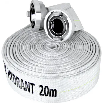 Hydrantová skříň PO-BOZP.COM Požární hadice hydrantová C52, 20 m vč. hadicových spojek