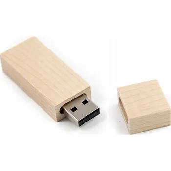 USB flash disk USB flash disk MemoRabbit Dřevěný Úzký Světlé Dřevo 32 GB USB 2.0 béžový