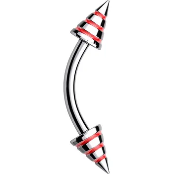 Piercing Šperky4U Piercing do obočí - OB01129-R