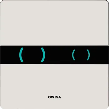 Klozet Wisa Nea Duo elektronické bezdotykové splachování pro nádrže Liv 3800, ABS/bílá