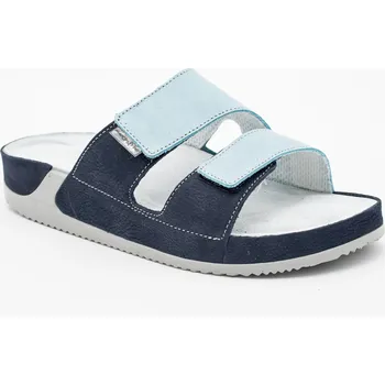 Dámská obuv MEDISTYLE zdravotní dámská pantofel HILDA Barva: Modrá, Velikost EU: 37