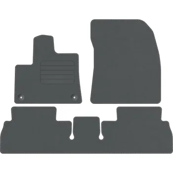 autokoberec Koberce Edecor velurové 3 ks