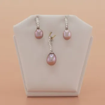 Souprava šperků Stříbrná perlová souprava Elizabeth