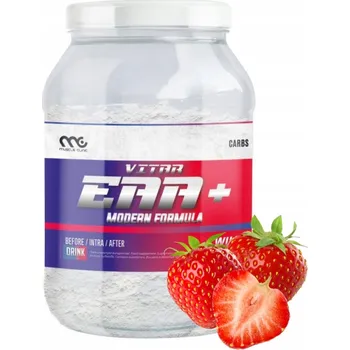 Aminokyselina Vitargo prášek MUSCLE CLINIC Vitar EAA s příchutí jahoda 1000 g