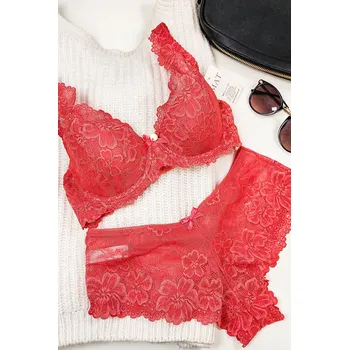 Podprsenka Podložka 053/22 Carmela Big barva:červená 75A