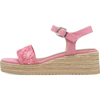 Dámské sandále Tamaris 1-28059-44-531 Dámské sandály na klínku růžové 40