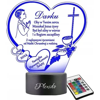 Lampička Plexido vícebarevná Noční lampa