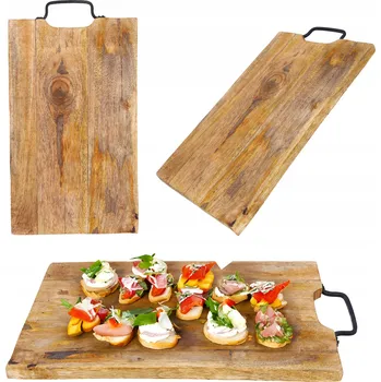 Kuchyňské prkénko Krájecí deska Cadro dřevěná 1 ks