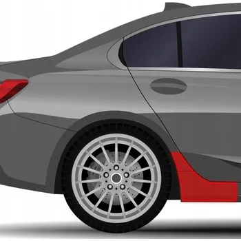 Brzdová hadice Ochranná fólie na blatník Toyota Yaris 5D, PRAVÁ (samolepka)