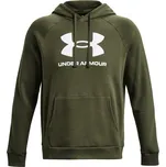 Pánská Mikina UNDER ARMOUR UA RIVAL FLEECE LOGO HD 1379758-390 – Zelená XXL