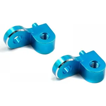 RC náhradní díl YeahRacing (TACC-011BU) CC-01 Alu Rear Upper Damper Mount (2ks)