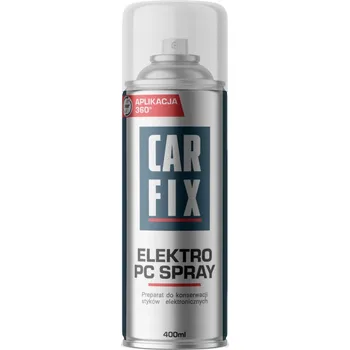CARFIX - CONTACT PC SPRAY - ČISTIČ KONTAKTŮ PRO ELEKTRONIKU, 400 ml