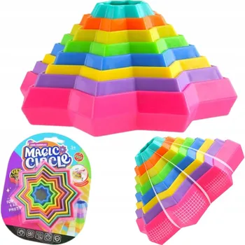 Obraz Hračka Fidget Magická Hvězda Relaxace a Zábava 3D 10 cm