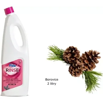 Chemické WC WC chemie Flow Rinse Borovice - 2l