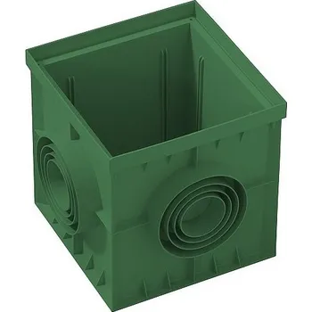revizní šachta Mondial Revizní kanálová šachta z PP 400 X 400 x 400 mm, zelená